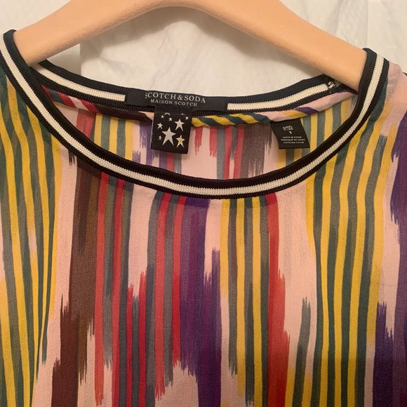 SCOTCH&SODA MAISON SCOTCH TOP SZ 1 - Picture 2 of 4